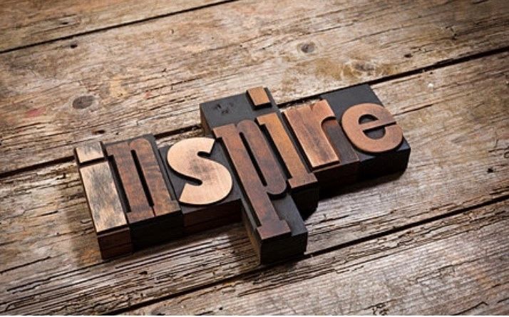 Inspire — letterpress metal type